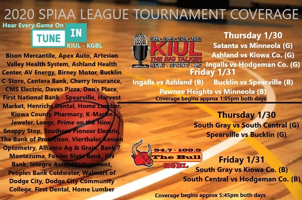 USD 227 2020 SPIAA LEAGUE TOURNAMENT